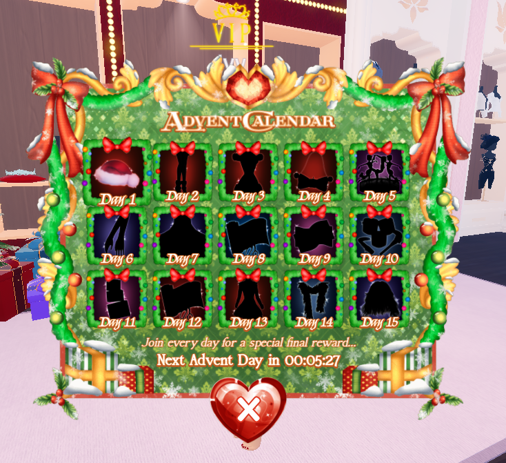 Dress To Impress Advent Calendar