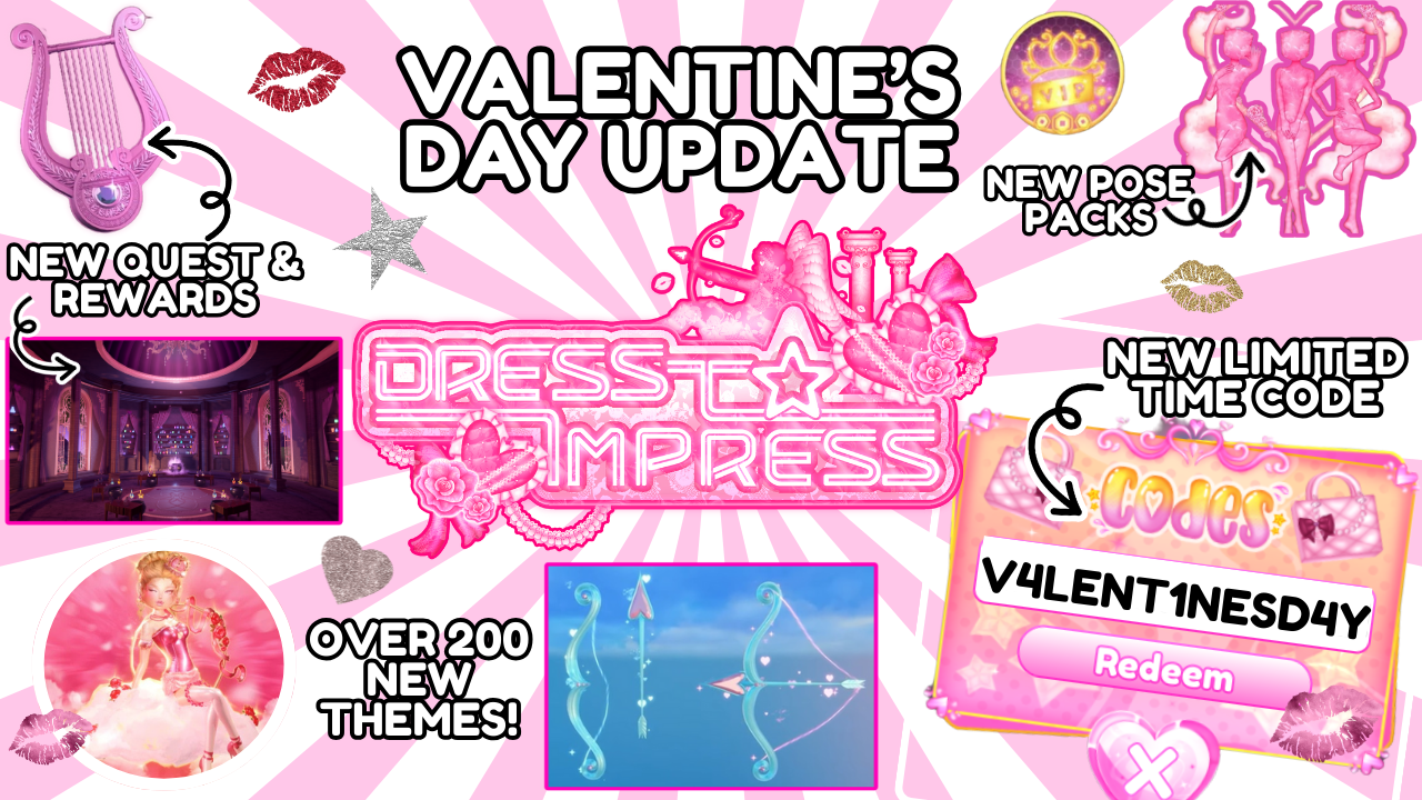 How Much Currency Do We Need For The Dress To Impress Valentines Day Update?