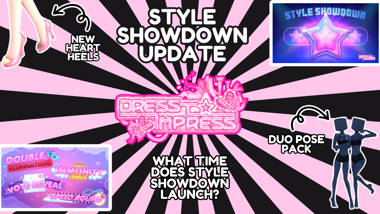 What Time Does Dress To Impress Style Showdown Launch?